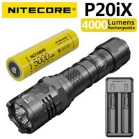 NITECORE P20iX 강력한 조명 전술 손전등 i 배터리 X 세대 4000 루멘 NL2150HP