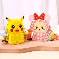 피카츄 동전지갑 실리콘 pop fidget toys it pokemon pikachu