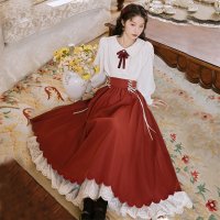 여성 원피스 여자 개화기 의상 복고풍 드레스 경성의복 봄 가을 BJ0186