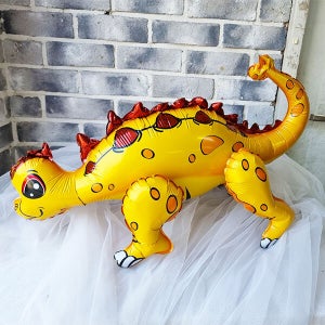 뿔달린 켄트로사우르스 풍선 / 4D 입체 공룡 풍선 1000일 두돌 세돌 어린이 생일파티 용품