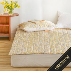 ★(K)(KK)★에이즌 옐로우(NO밴드형) 풍기인견+모달100% 여름 누비패드