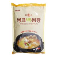 몽고백된장 4kg 몽고