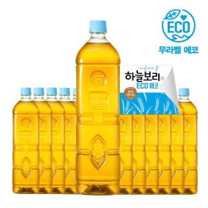 웅진 웅진식품 하늘보리 무라벨 1.5L x 12페트