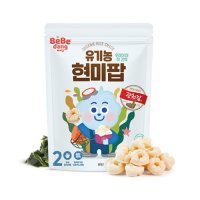 베베당 유기농 현미팝 광천김 50g