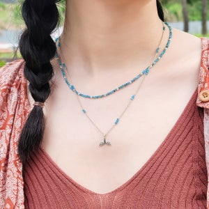 애퍼타이트 비즈 실버목걸이, 릴제이