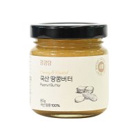 콩콩당 국산 땅콩버터(무첨가 100%)  80g  1개