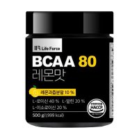 프로틴코리아 라이프포스 BCAA 80 레몬맛 500g