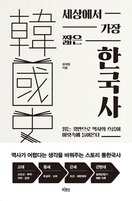 세상에서 가장 짧은 한국사 : 읽는 것만으로 역사의 흐름이 머릿속에 들어온다