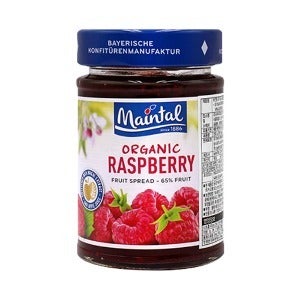 유기농 마인탈 무설탕 라즈베리잼 200g 과일잼 쨈 토스트 식빵