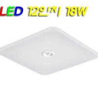 뷰텍 사각 LED 15W 12인치 매입 센서등 W300(타공280X280mm)