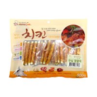 홈쿡 대용량 치킨 안심 껌말이 500g