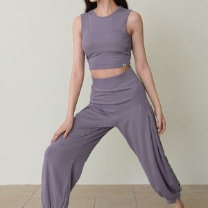 요가 라이크 핀턱팬츠 (베리페리)