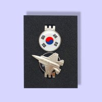 VOLVIK 공식판매점 육해공 태극기 골프 클립형 자석볼마커 선물세트