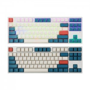 앱코 KN01C 텐키리스 PBT 무접점 키보드 블루 (30g)