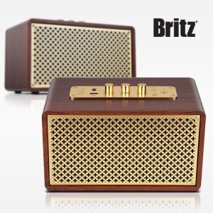 브리츠 BZ-JB5606 엔틱 블루투스 스피커 USB재생 AUX단자 홈 카페 인테리어 오디오 BZJB5606