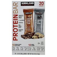 커클랜드 프로틴바 초콜릿피넛버터청크 쿠키앤크림 60g x 20개입