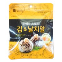 에이뷰 맛있는풍경 주먹밥 스토리 김 날치알 8g x 3개입