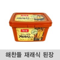 장류 고추장 해찬들 재래식 된장 3kg 4개