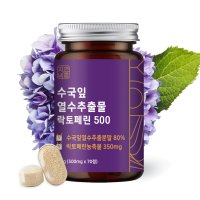 자연바름 수국잎 열수추출물 락토페린 500 500mg x 70정