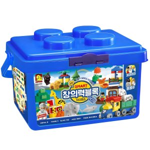 옥스포드 창의력블록 CQ2662 102p  혼합색상  1개