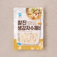 가능상품 청정원 찰진생감자수제비 300g