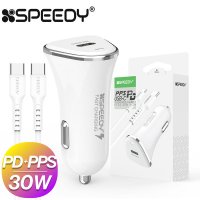 스피디 차량용 PD 30W PPS 초고속 지원 충전기 ctoc