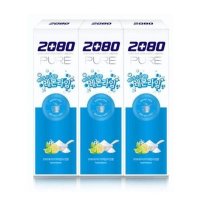 애경 2080 베이킹소다 치약 레몬라임 120G*3