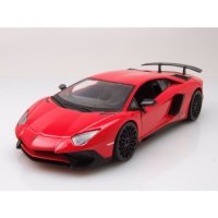 Lamborghini Aventador LP750 4 SV rot Modellauto 1:24 Burago