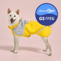 펫띵 비풍당당 강아지 우비_옐로우 1호