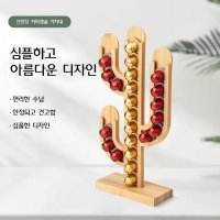 선인장 네스프레소 일리 캡슐커피보관함 원목 커피캡슐 홀더 거치대