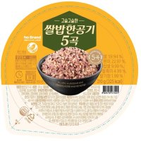 시아스 노브랜드 쌀밥한공기 5곡 210g