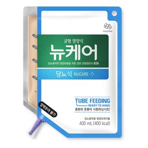 뉴케어 당뇨식 RTH 파우치 400ml (20팩) 경관급식 경장영양제 당뇨환자 혈당조절 글루텐 제한식