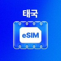 [방콕] 태국 eSIM (데이터 LTE 1GB + 속도 저하 무제한 이심)