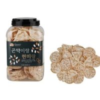 다이어트간식 뻥튀기 곤약 현미랑 250g 대용량 무설탕 저칼로리 과자