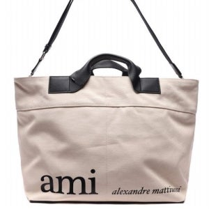 [아미][아미]22SS남성로고프린트라지마켓토트숄더백(E22ULL143_911_113_22S)_E22ULL143_911_113_22S [갤러리아]
