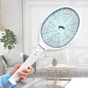 리빙홈데코 해충킬러 특대/전기 전자모기채 파리채 벌레퇴치 캠핑