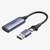 유그린 2in1 USB C타입 HDMI 캡처보드