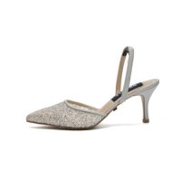 브리아나 Glitter Mesh Slingback 2 243436