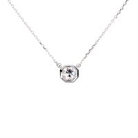 미스그린 베라 옥타고널 솔리테어 목걸이 Vera Octagonal Solitaire Necklace