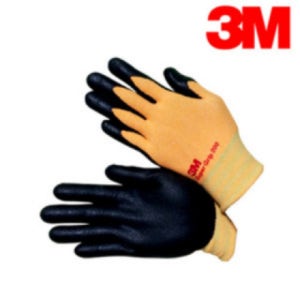 3M NBR 코팅장갑 슈퍼그립 200 (오렌지/M, 반코팅)