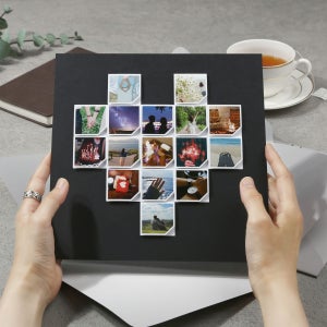 프로포즈 하트포토편지, 기념일선물, 커플이벤트 편지지, 진심의 한 줄