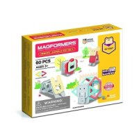 맥포머스 Magformers 마이 퍼스트 애니멀 점블 파스텔 60개