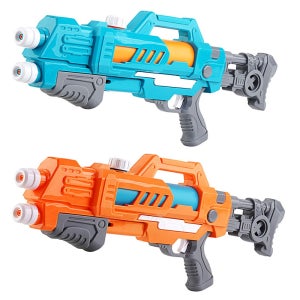 초대형 더블 전동 물총 장거리 너프건 강력한 샷건