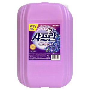 샤프란 섬유유연제 롱라스팅 릴렉싱 아로마 20L 대용량 말통