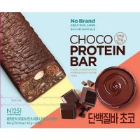 씨알푸드 노브랜드 단백질바 초코 40g x 4개입