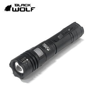 블랙울프 LC-608R 자체충전 L2 LED 약 800루멘 자전거라이트 슬라이드 줌 랜턴
