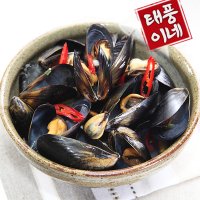 [푸르젠] [푸르젠] 세척 손질된 껍질 생홍합 3kg(실중량)