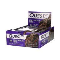 Quest 프로틴바 더블 초콜릿 청크 60g 12개입 퀘스트바 단백질과자 프로틴간식