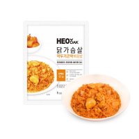 허닭 닭가슴살 깍두기 곤약볶음밥 250g