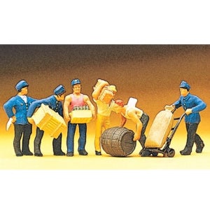 26000 프레이저 Preiser FSP10016 배달하는 사람들 1:87 (도색:6명) - 미니어처 인체모형